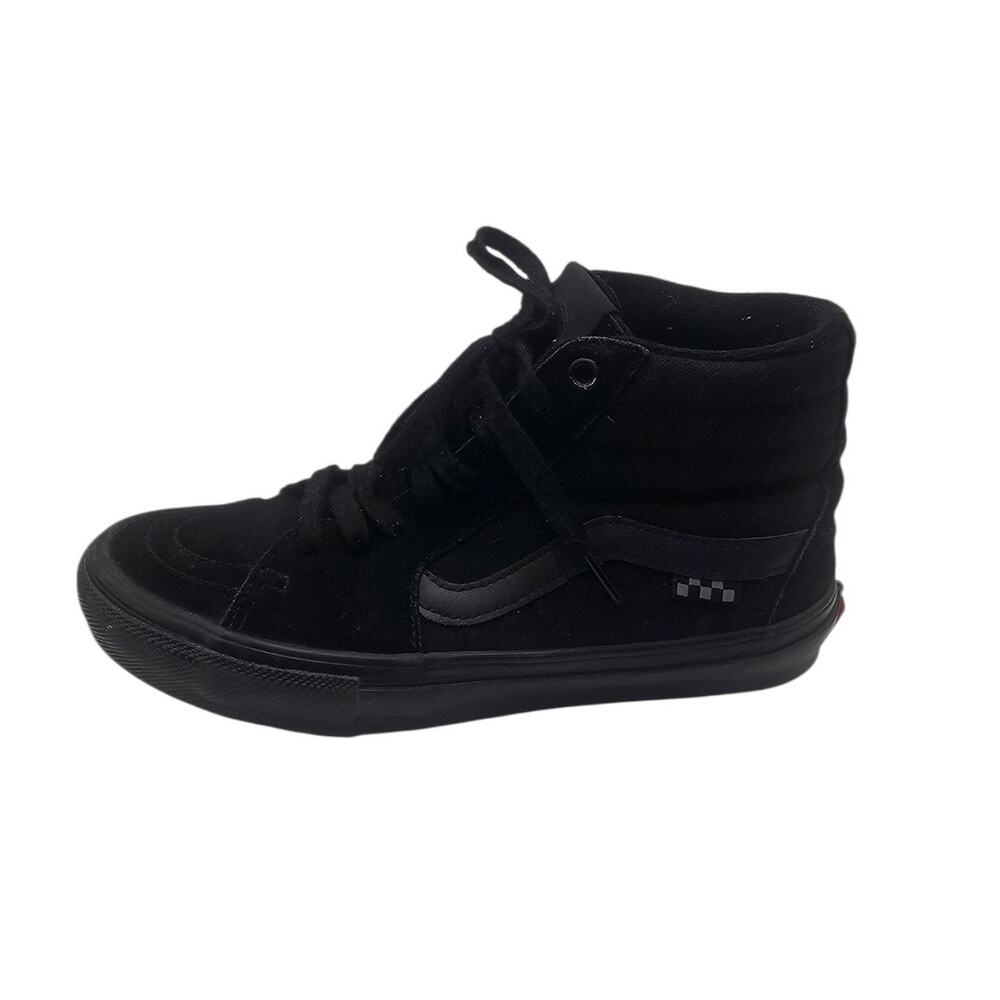 Vans Sk8-Hi Triple Black Men's 7 High Top Skate Shoe Sneakers